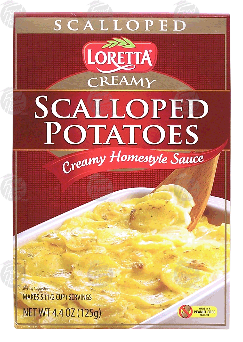 Loretta  scalloped potatoes, creamy homestyle sauce Full-Size Picture